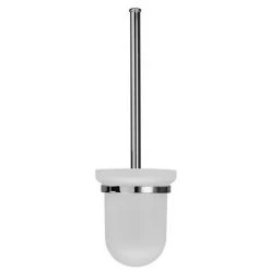 Croydex - Hampstead Toilet Brush & Holder - Chrome - QM642441 -Toilet Accessories shop QM202441 ai1 460