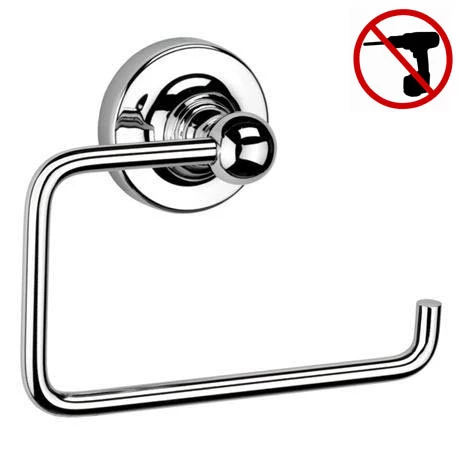 Croydex - Worcester Flexi-Fix Toilet Roll Holder - QM461141 3 Croydex - Worcester Flexi-Fix Toilet Roll Holder - QM461141