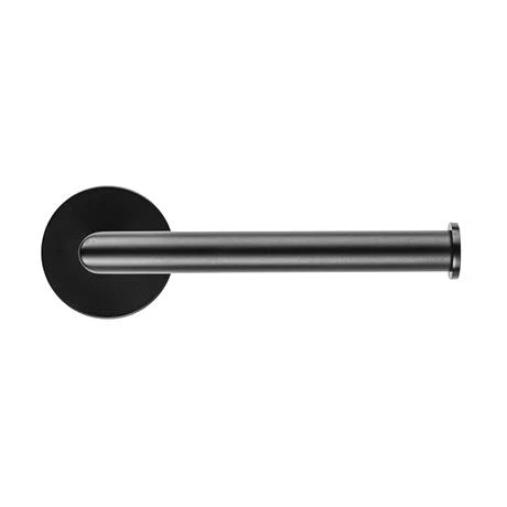 Croydex Black Epsom Flexi-Fix Toilet Roll Holder - QM481121 5 Croydex Black Epsom Flexi-Fix Toilet Roll Holder - QM481121 - Image 3