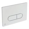 Ideal Standard Oleas M1 Chrome Mechanical Dual Flush Plate - R0115AA 1 Ideal Standard Oleas M1 Chrome Mechanical Dual Flush Plate - R0115AA -Toilet Accessories shop R0116AA P 1