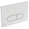 Ideal Standard Oleas M1 Matt Chrome Mechanical Dual Flush Plate - R0115JG -Toilet Accessories shop R0116JG P