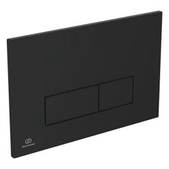 Ideal Standard Oleas M2 Matt Black Mechanical Dual Flush Plate - R0121A6