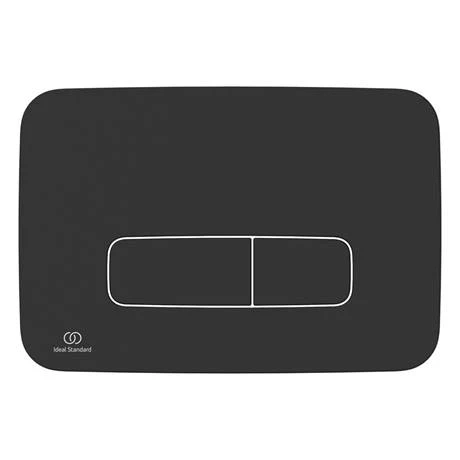 Ideal Standard Oleas M3 Matt Black Mechanical Dual Flush Plate - R0123A6 4 Ideal Standard Oleas M3 Matt Black Mechanical Dual Flush Plate - R0123A6 - Image 2