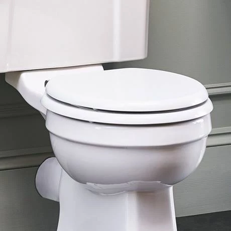 Burlington Soft Close Toilet Seat - Gloss White Seat - S18 4 Burlington Soft Close Toilet Seat - Gloss White Seat - S18 - Image 2