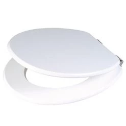 Wirquin Cavalcade Gloss White Toilet Seat