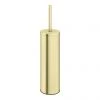 Arezzo Brushed Brass Toilet Brush + Holder -Toilet Accessories shop TBH01 BB N P