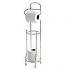 Basic Freestanding Toilet Roll Holder & Spare Roll Holder 1 Basic Freestanding Toilet Roll Holder & Spare Roll Holder -Toilet Accessories shop TRSPCOMBO P