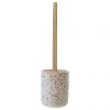 Toreno Terrazzo-Effect Concrete Toilet Brush Holder -Toilet Accessories shop TZTB p