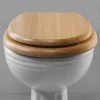 Silverdale BTW Traditional Luxury Light Oak Wooden Toilet Seat -Toilet Accessories shop VCBTWSEAHLOK P