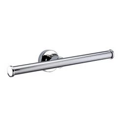 Venice Chrome Double Spare Toilet Roll Holder