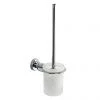 Venice Chrome Wall Mounted Toilet Brush & Holder -Toilet Accessories shop VCHRA26 P