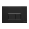 VitrA Loop R Mechanical Flush Plate - Matt Black -740-0611 2 VitrA Loop R Mechanical Flush Plate - Matt Black -740-0611 -Toilet Accessories shop Vitra Loop R Mechanical Flush Plates for 12cm WC Frames Matt Black p