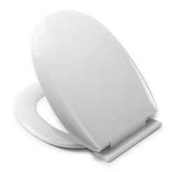 Croydex Anti-Bacterial Polypropylene Toilet Seat with Slow-Close Hinge - White -Toilet Accessories shop WL400022H ai1 460