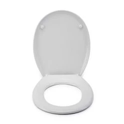 Croydex Canada Anti-Bacterial White Toilet Seat - WL401022H -Toilet Accessories shop WL401022H D3 460