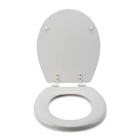 Croydex Windermere White Sit Tight Toilet Seat - WL600422H 5 Croydex Windermere White Sit Tight Toilet Seat - WL600422H - Image 3