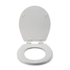 Croydex Carron White Sit Tight Toilet Seat with Soft Close - WL600622H -Toilet Accessories shop WL600622H D2 460