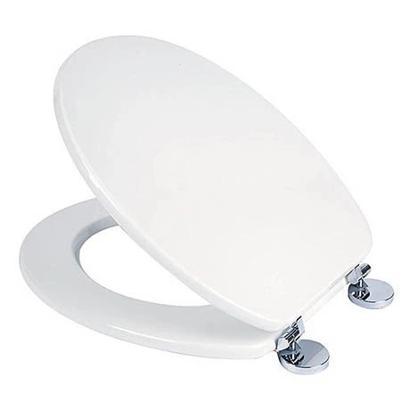 Croydex Flexi-Fix Kielder White Anti-Bacterial Toilet Seat - WL600822H 3 Croydex Flexi-Fix Kielder White Anti-Bacterial Toilet Seat - WL600822H