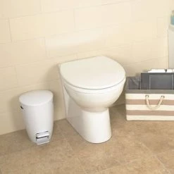 Croydex Lugano White Flexi-Fix Toilet Seat with Soft Close and Quick Release - WL601022H -Toilet Accessories shop WL601022H D5 460