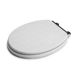Croydex Portland White Sit Tight Toilet Seat with Soft Close and Quick Release - WL601122H -Toilet Accessories shop WL601122H D3 460