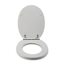 Croydex Portland White Sit Tight Toilet Seat with Soft Close and Quick Release - WL601122H -Toilet Accessories shop WL601122H D5 460