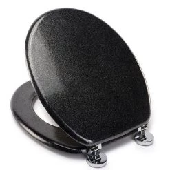 Croydex Flexi-Fix Black Quartz Effect Anti-Bacterial Toilet Seat - WL601821H 12 Croydex Flexi-Fix Black Quartz Effect Anti-Bacterial Toilet Seat - WL601821H -Toilet Accessories shop WL601821H ai4 460