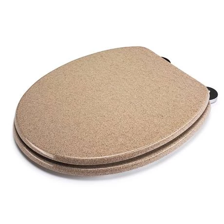 Croydex Flexi-Fix Dorney Sandstone Effect Anti-Bacterial Toilet Seat - WL601915H 7 Croydex Flexi-Fix Dorney Sandstone Effect Anti-Bacterial Toilet Seat - WL601915H - Image 5
