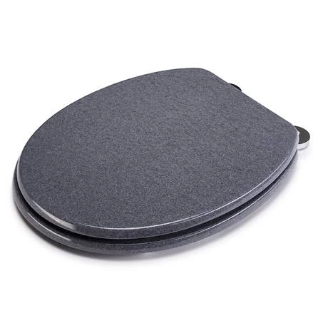 Croydex Flexi-Fix Dove Granite Effect Anti-Bacterial Toilet Seat - WL601931H 5 Croydex Flexi-Fix Dove Granite Effect Anti-Bacterial Toilet Seat - WL601931H - Image 3