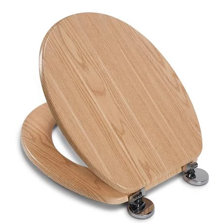 Croydex Flexi-Fix Geneva Oak Effect Anti-Bacterial Toilet Seat - WL602176H 5 Croydex Flexi-Fix Geneva Oak Effect Anti-Bacterial Toilet Seat - WL602176H - Image 3