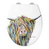 Croydex Angus McCoo Flexi-Fix Toilet Seat by Steven Brown Art - WL604022 -Toilet Accessories shop WL604022 P