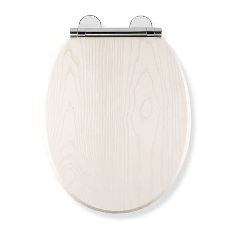 Croydex Maitland White Oak Effect Flexi-Fix Toilet Seat with Soft Close and Quick Release - WL605122H 4 Croydex Maitland White Oak Effect Flexi-Fix Toilet Seat with Soft Close and Quick Release - WL605122H - Image 2