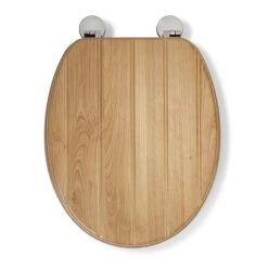 Croydex Tramonti Oak Effect Flexi-Fix Toilet Seat - WL610576H -Toilet Accessories shop WL610576H D1 460