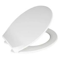 Wenko Kos Soft Close Toilet Seat - White -Toilet Accessories shop Wenko Kos Soft Close Toilet Seat White d2 460