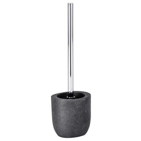 Wenko Puro Anthracite Toilet Brush + Holder - 22025100 3 Wenko Puro Anthracite Toilet Brush + Holder - 22025100