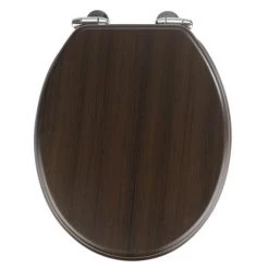 Wenko Wenge MDF Soft Close Toilet Seat