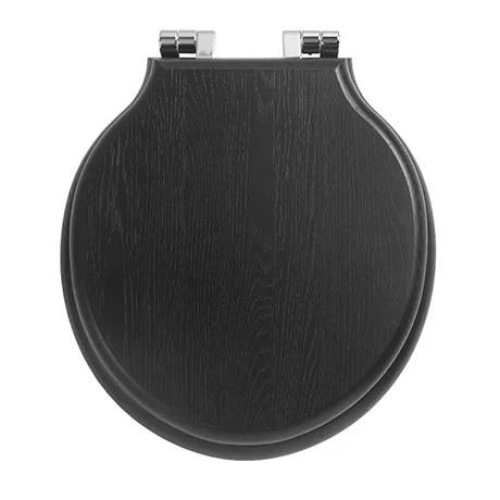 Imperial Etoile Soft Close Toilet Seat with Chrome Hinges - Wenge 3 Imperial Etoile Soft Close Toilet Seat with Chrome Hinges - Wenge