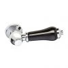Imperial Chrome & Black Ceramic Cistern Lever Handle 1 Imperial Chrome & Black Ceramic Cistern Lever Handle -Toilet Accessories shop XO12000140 P