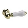Imperial Antique Gold Cistern Lever Handle with White Ceramic Handle -Toilet Accessories shop XO12000200 P
