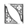 Imperial Ironbridge Chrome High Level Cistern Brackets (Pair) 2 Imperial Ironbridge Chrome High Level Cistern Brackets (Pair) -Toilet Accessories shop XO18000030C P