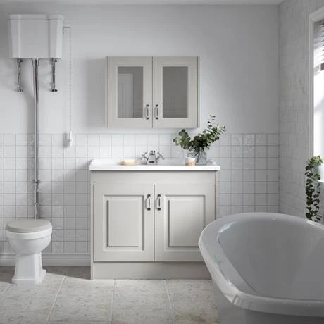 York Grey Top Fixing Soft Close Toilet Seat 4 York Grey Top Fixing Soft Close Toilet Seat - Image 2